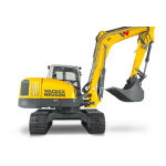 Wacker Neuson ET145 Tracked Conventional Tail Excavator Manuel utilisateur