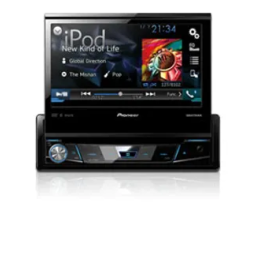 Pioneer AVH-X7700BT Manuel utilisateur | Fixfr