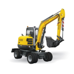 Wacker Neuson 6503 Wheeled Excavator Manuel utilisateur