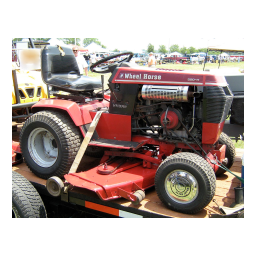 Toro 520-H Garden Tractor Riding Product Manuel utilisateur | Fixfr