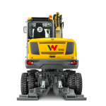 Wacker Neuson EW65 Wheeled Excavator Manuel utilisateur