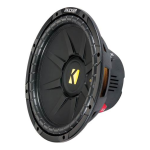 Kicker 2013 CompD Subwoofer Manuel utilisateur