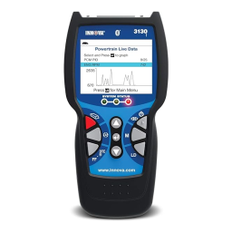 Innova 3100f CanOBD2 Diagnostic Tool Manuel utilisateur | Fixfr