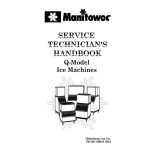 Manitowoc Ice EC Technician's Handbook Manuel utilisateur