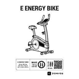 Domyos VM E ENERGY Manuel utilisateur | Fixfr