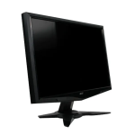 Acer G225HQV Monitor Guide de d&eacute;marrage rapide