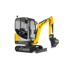 Wacker Neuson ET16 Tracked Conventional Tail Excavator Manuel utilisateur