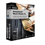 MAGIX Samplitude Music Studio 16 Manuel utilisateur