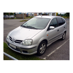 Nissan Almera Tino 2000-2006 Manuel du propriétaire | Fixfr