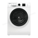 HOTPOINT/ARISTON N CO M10 743 B FR Washing machine Manuel utilisateur