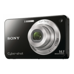 Sony Cyber-Shot DSC W560 Manuel utilisateur | Fixfr