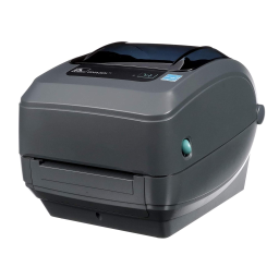 Zebra GK420t Manuel utilisateur | Fixfr