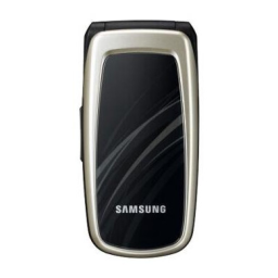 Samsung SGH-C250 Manuel utilisateur | Fixfr