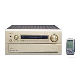 Denon AVC-A1SR Test + IA Chat & Téléchargement PDF | Fixfr