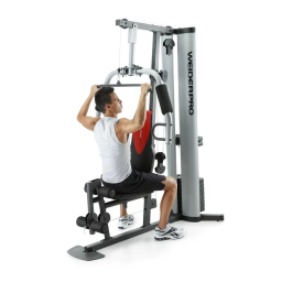 Weider PRO 6900 SYSTEM 14922 Manuel utilisateur | Fixfr