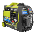 Ryobi RYi2322 2300 Watt Bluetooth Inverter Generator Manuel utilisateur