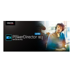 CyberLink PowerDirector 18 Manuel utilisateur