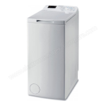 Indesit BTW S60300 FR/N Washing machine Manuel utilisateur