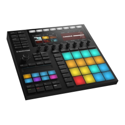 Native Instruments MASCHINE Manuel utilisateur | Fixfr