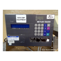 Mettler Toledo LYNX Manuel utilisateur | Fixfr