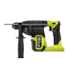 Ryobi P223 ONE+ HP 18V Brushless Cordless 1 in. SDS-Plus Rotary Hammer Drill (Tool Only) Mode d'emploi