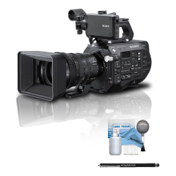 Sony PXW FS7 M2 Manuel utilisateur | Fixfr