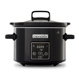 CROCK POT CSC061X-01 2.4L Mijoteuse Manuel du propriétaire | Fixfr