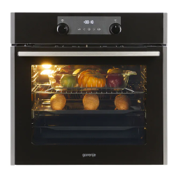 Gorenje BOP737E20XG Four encastrable pyrolyse Manuel utilisateur | Fixfr