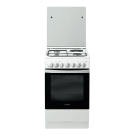 Indesit IS5M5PCW/FR Cooker Manuel utilisateur