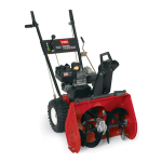 Toro 522 Power Throw Snowthrower Manuel utilisateur