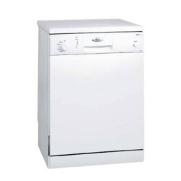 Whirlpool ADP 6301 Dishwasher Manuel utilisateur | Fixfr
