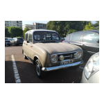 Renault 4L 1970 Manuel utilisateur