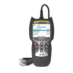 Innova 5410 CarScan Diagnostics Manuel utilisateur | Fixfr