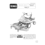 Toro ProLine 118 Riding Product Manuel utilisateur