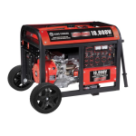 King Canada KCG-12000GE 12000W GASOLINE GENERATOR WITH ELECTRIC START &amp; WHEEL KIT Manuel utilisateur