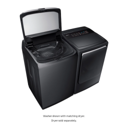 Samsung WA54M8750AV/A4 WA54M8750AV Top-Load Washer, 5,4 cu.ft Manuel utilisateur | Fixfr