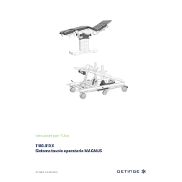 Getinge 116066A0 Transporter Mode d'emploi | Fixfr