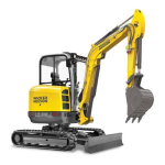 Wacker Neuson EZ38 Tracked Zero Tail Excavator Manuel utilisateur