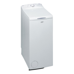 Whirlpool AWE/D 1009 EX Manuel utilisateur | Fixfr