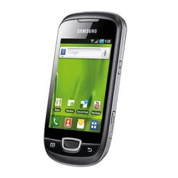 Samsung GT-S5570I Manuel utilisateur | Fixfr