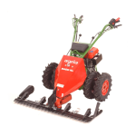 Agria 5400 Cutter bar mower Manuel utilisateur