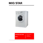 Miostar WASHING MACHINE BAK7 Washing machine Manuel utilisateur