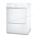 Electrolux EDE37100W Manuel utilisateur