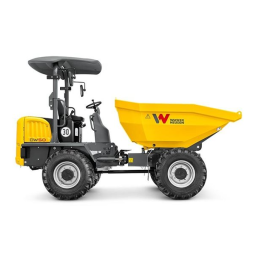 Wacker Neuson DW50 Wheel dumper Manuel utilisateur | Fixfr