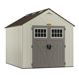 Suncast BMS8100 Tremont® 8 ft. x 10 ft. Storage Shed Manuel utilisateur | Fixfr