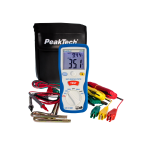 PeakTech P 2700 Digital earth tester, 0-2000&Omega;, CAT III 1000V Manuel du propri&eacute;taire