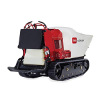 Toro MB TX 2500 Tracked Mud Buggy Concrete Equipment Manuel utilisateur