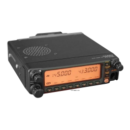 YAESU FT-8100R Manuel utilisateur | Fixfr