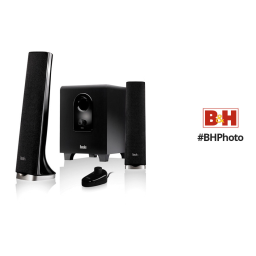 Hercules XPS 2.1 40 Slim  Manuel utilisateur | Fixfr