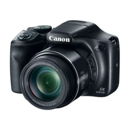 Canon PowerShot SX540 HS Manuel utilisateur | Fixfr